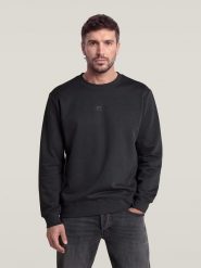 G-Star Bluza w kolorze czarnym rozmiar: XL. Czarne bluzy G-Star, xl, bez wzorów, z bawełny, bez kaptura. Za 289.95 zł.