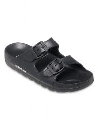 Sandały dla Mężczyzn EMBARK. Czarne sandały Quiksilver, z materiału, bez zapięcia. Za 149.99 zł.