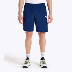 Spodenki krótkie męskie DIADORA SHORT COURT. Niebieskie szorty Diadora, m, bez wzorów. Za 59.99 zł.