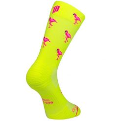Skarpetki Sporcks Flamingo. Żółte skarpety SPORCKS, bez wzorów, z nylonu. Za 154.00 zł.