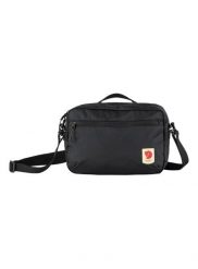 Saszetka Fjallraven High Coast Crossbody - black. Czarne torby na ramię Fjällräven, bez wzorów, z poliamidu, bez dodatków. Za 309.99 zł.
