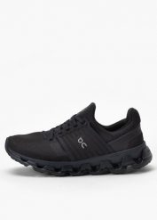Sneakersy męskie ON CLOUDSWIFT 3 AD. Czarne buty sportowe casual On, bez wzorów, bez zapięcia. Za 638.99 zł.