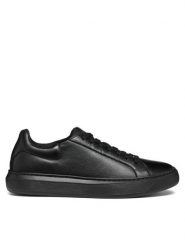 Geox Sneakersy U Deiven U455WD 00047 C9997 Czarny. Czarne buty sportowe casual Geox, bez wzorów, ze skóry, bez zapięcia. Za 479.99 zł.