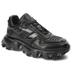 Czarne Sneakersy John Doubare Obuwie Męskie Na Platformie. Czarne buty sportowe casual John Doubare, bez wzorów, z gumy, bez zapięcia. Za 799.00 zł.