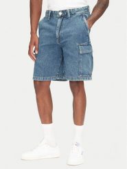 Jack&Jones Szorty jeansowe Bill 12272557 Niebieski Relaxed Fit. Niebieskie szorty Jack&Jones, m, bez wzorów, z bawełny. Za 169.99 zł.