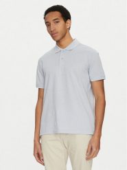 Calvin Klein Polo K10K114475 Niebieski Regular Fit. Niebieskie koszulki polo CALVIN KLEIN, m, bez wzorów, z bawełny, bez kołnierzyka, bez ramiączek. Za 199.99 zł.