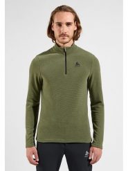 Odlo Bluza polarowa "Roy" w kolorze khaki rozmiar: XL. Brązowe bluzy bez kaptura ODLO, s, bez wzorów, z materiału, bez kaptura. Za 168.06 zł.
