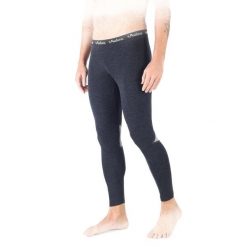 Legginsy termoaktywne turystyczne męskie Woolona Patch 100% Merino. Czarne bielizna termoaktywna WOOLONA, m, bez wzorów, z wełny, bez ramiączek, trekkingowe. Za 320.00 zł.