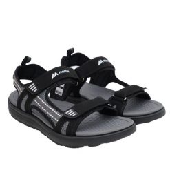 Sandały Męskie Martibo. Czarne sandały MARTES, z materiału, z otwartym noskiem, bez zapięcia. Za 137.99 zł.
