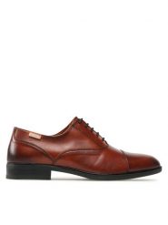 Pikolinos Półbuty Bristol M7J-4184 Brązowy. Brązowe eleganckie półbuty Pikolinos, bez wzorów, ze skóry, bez obcasa, bez zapięcia. Za 519.99 zł.