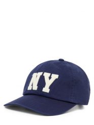 Polo Ralph Lauren Czapka Mężczyźni Bawełna (100%) niebieski, ONE SIZE. Niebieskie czapki z daszkiem Polo Ralph Lauren, z aplikacjami, z bawełny. Za 469.95 zł.