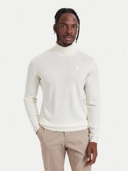 KARL LAGERFELD Golf 655058 564399 Beżowy jasny Regular Fit. Brązowe golfy KARL LAGERFELD, l, bez wzorów, z wełny, bez ramiączek. Za 609.99 zł.