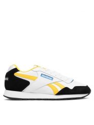 Reebok Sneakersy Glide 100074227 Biały. Białe buty sportowe casual Reebok, bez wzorów, ze skóry, bez zapięcia. Za 223.99 zł.