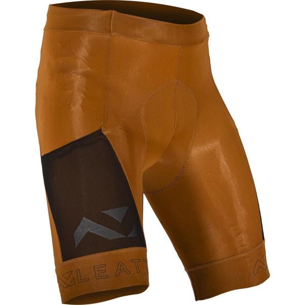 Spodenki rowerowe LEATT Shorts MTB Endurance 5.0. Brązowe spodenki rowerowe LEATT, l, bez wzorów, rowerowe. Za 529.00 zł.
