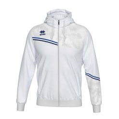Bluza Errea Eber Ad Dorośli. Niebieskie bluzy z kapturem ERREA, s, bez wzorów, z dzianiny, z kapturem. Za 289.99 zł.