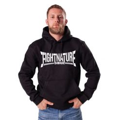 Bluza z kapturem Danrho Fightnature MMA. Czarne bluzy z kapturem DANRHO, s, bez wzorów, z bawełny, z kapturem. Za 282.00 zł.
