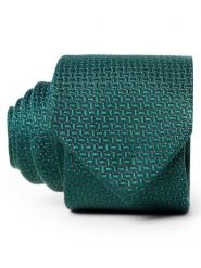 Andrew James jedwabny krawat Mężczyźni Jedwab zielony, ONE SIZE. Zielone krawaty i muchy Andrew James, bez wzorów, z jedwabiu. Za 179.95 zł.