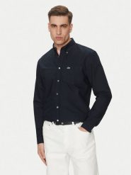Lacoste Koszula CH1911 Czarny Regular Fit. Czarne koszule LACOSTE, m, bez wzorów, z bawełny, bez kołnierzyka, bez ramiączek. Za 339.99 zł.