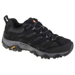 Buty do chodzenia Męskie Merrell Moab 3. Szare buty turystyczne Merrell, bez wzorów, z gumy, bez zapięcia, trekkingowe. Za 587.00 zł.