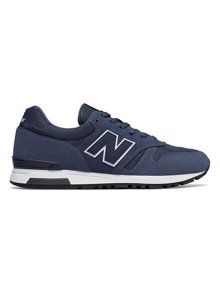 New Balance Skórzane sneakersy w kolorze granatowym rozmiar: 43. Niebieskie buty sportowe casual New Balance, z aplikacjami, bez zapięcia. Za 331.95 zł.