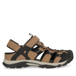 Sandały Whistler. Brązowe sandały WHISTLER, bez zapięcia. Za 149.99 zł.