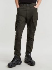 G-Star Bojówki w kolorze khaki rozmiar: W31/L34. Brązowe joggery i bojówki G-Star, l, bez wzorów, z bawełny, retro. Za 250.95 zł.
