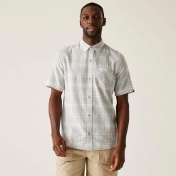 Koszula Regatta Loran. Szare koszule Regatta, l, bez wzorów, bez kołnierzyka, bez ramiączek. Za 187.50 zł.