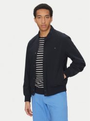 Tommy Hilfiger Kurtka bomber MW0MW36665 Granatowy Regular Fit. Niebieskie kurtki Tommy Hilfiger, m, bez wzorów, z syntetyku, bez kaptura. Za 539.99 zł.