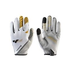 Rękawiczki rowerowe Zanier Shredder. Białe rękawiczki Zanier, bez wzorów. Za 179.99 zł.