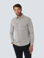 No Excess Koszula - Regular fit - w kolorze szarym rozmiar: M. Szare koszule No Excess, m, bez wzorów, bez kołnierzyka, bez ramiączek. Za 114.44 zł.