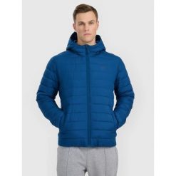 Kurtka męska 4F M598 ciemny granat 4FWAW25TDJAM598. Czarne kurtki 4F, m, bez wzorów, bez kaptura. Za 249.00 zł.