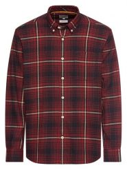 Camel Active Koszula w kolorze czerwonym rozmiar: L. Czerwone koszule Camel Active, l, bez wzorów, z bawełny, bez kołnierzyka, bez ramiączek. Za 145.26 zł.