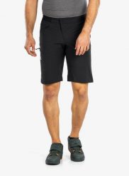 Spodenki rowerowe Schoffel Shorts Mellow Trail - black 48 (M). Czarne spodenki rowerowe Schöffel, m, bez wzorów, z elastanu, rowerowe. Za 254.99 zł.