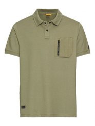 Camel Active Funkcyjna koszulka polo w kolorze khaki rozmiar: XL. Brązowe koszulki polo Camel Active, bez wzorów, z materiału, bez ramiączek, outdoorowe. Za 126.99 zł.
