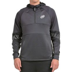 Bullpadel Gumala Sweatshirt. Czarne bluzy bullpadel, bez wzorów, bez kaptura. W wyprzedaży za 229.75 zł.
