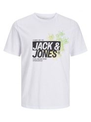 Jack & Jones Koszulka "Jaxon" w kolorze białym rozmiar: S. Białe bezrękawniki Jack & Jones, s, bez wzorów, z bawełny, bez kołnierzyka, bez ramiączek. Za 48.39 zł.
