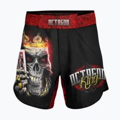 Spodenki treningowe męskie Octagon King 2 MMA. Czarne krótkie spodenki sportowe OCTAGON, m, bez wzorów. Za 159.99 zł.