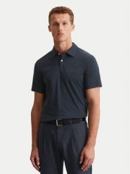 Marc O'Polo Polo 536 2176 53018 Granatowy Shaped Fit. Niebieskie koszulki polo Marc O'Polo, m, bez wzorów, z bawełny, bez kołnierzyka, bez ramiączek. Za 259.99 zł.
