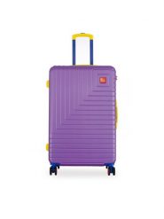 Semi Line Walizka duża T5940-3 Fioletowy. Fioletowe walizki Semi-line, bez wzorów, z tworzywa sztucznego, duże. Za 309.99 zł.