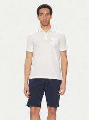 Paul&Shark Polo 25411209 Biały Regular Fit. Białe koszulki polo PAUL&SHARK, m, bez wzorów, z bawełny, bez kołnierzyka, bez ramiączek. Za 689.99 zł.