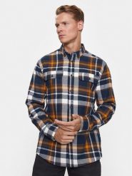 Lindbergh Koszula 30-220198 Brązowy Relaxed Fit. Brązowe koszule Lindbergh, l, bez wzorów, z bawełny, bez kołnierzyka, bez ramiączek. Za 279.99 zł.