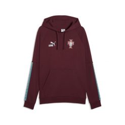 Męska bluza z kapturem reprezentacji Portugalii KING PUMA. Czerwone bluzy z kapturem Puma, m, bez wzorów, z kapturem. Za 299.00 zł.