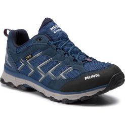 Trekkingi MEINDL - Activo Gtx GORE-TEX 5298 Jeans/Navy 29. Niebieskie trekkingi MEINDL, bez wzorów, z gore-texu, bez zapięcia. W wyprzedaży za 509.00 zł.
