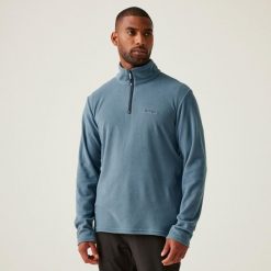 Bluza polarowa dla mężczyzn Regatta RMA021. Zielone bluzy z polaru Regatta, m, bez wzorów, z polaru, bez kaptura. W wyprzedaży za 69.99 zł.