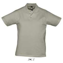 Polo Sol's Prescott. Szare koszulki polo SOL'S, m, bez wzorów, bez kołnierzyka, bez ramiączek. Za 116.50 zł.