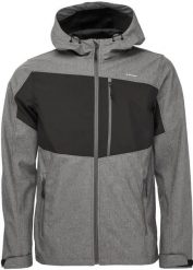 Męska kurtka softshell Loap Ladan szaro-czarna. Czarne kurtki ÀLG, na jesień, m, bez wzorów, z materiału, bez kaptura. Za 350.99 zł.