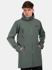 Kilpi Płaszcz funkcyjny "Ayra" w kolorze khaki rozmiar: XXL. Brązowe kurtki outdoor i hardshell Kilpi, m, bez wzorów, bez kaptura. Za 415.31 zł.