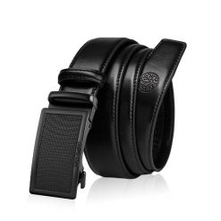 Skórzany pasek męski BETLEWSKI Czarny 115. Czarne paski Betlewski, bez wzorów, ze skóry. Za 99.99 zł.