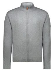 Geographical Norway Kardigan "Frest" w kolorze ciemnoszarym rozmiar: L. Szare swetry rozpinane Geographical Norway, l, bez wzorów, bez kołnierzyka, bez ramiączek. Za 110.45 zł.