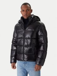 Calvin Klein Kurtka zimowa LV04LD539G Czarny Regular Fit. Czarne kurtki CALVIN KLEIN, na zimę, m, bez wzorów, z syntetyku, bez kaptura. Za 1,299.00 zł.